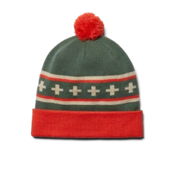 beanie met pompon
