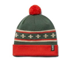 beanie met pompon
