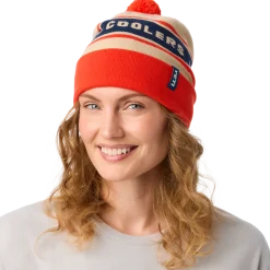beanie met pompon
