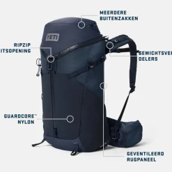 40L-wandelrugzak voor heren