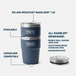 16 oz (473 ml) Stapelbare beker
