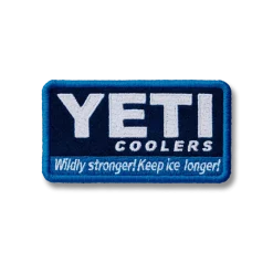 YETI® Collectors' Patches Wildly Stronger Patch