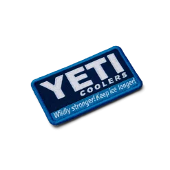 YETI® Collectors' Patches Wildly Stronger Patch